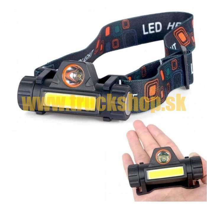 Čelovka LED nabíjateľná+magnet100+180lm